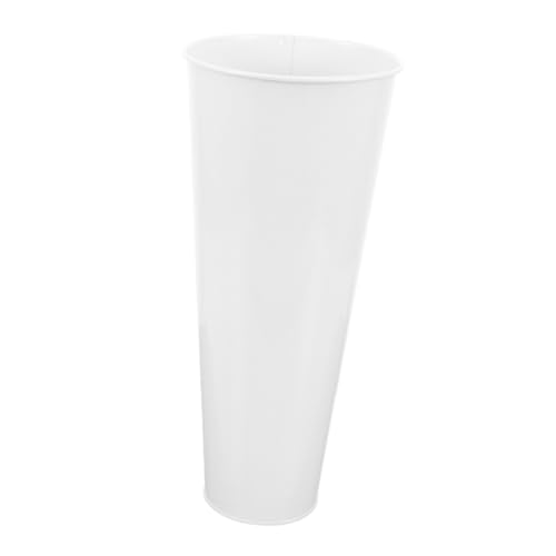 VALICLUD Vintage Eisenbehälter Regenschirmständer Groß Weiß Multifunktionaler Schirmhalter und Aufbewahrungseimer für Eingangsbereich Robustes mit Rutschfester Basis als Blumen und VALICLUD Vintage Eisenbehälter Regenschirmständer Groß Weiß Multifunktionaler Schirmhalter und Aufbewahrungseimer für Eingangsbereich Robustes mit Rutschfester Basis als Blumen und