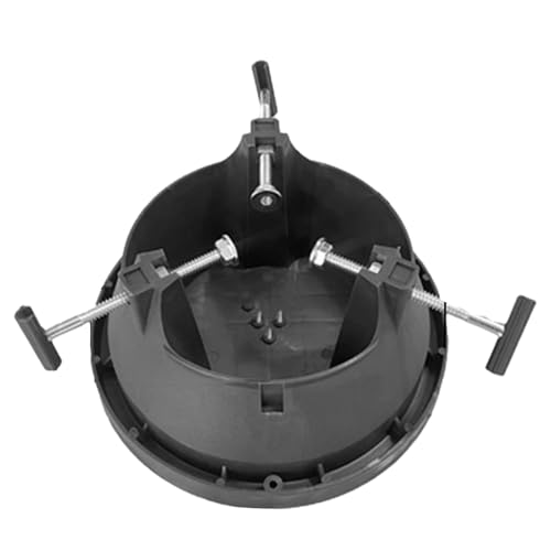 Weihnachtsbaumständer – robuster Weihnachtsbaumständer aus Metall mit großer Kapazität, neigbarer Weihnachtsbaumständer für Weihnachten