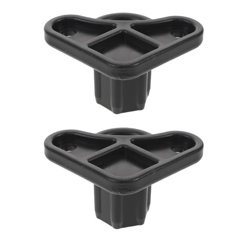 Generisch 2 Stück Sonnenschirmständer Füße aus Robustem Kunststoff Ersatzteile für Outdoor Zelthalterungen Zubehör für Strand und Terrassenschirme Wetterfest Einfache Klemmmontage