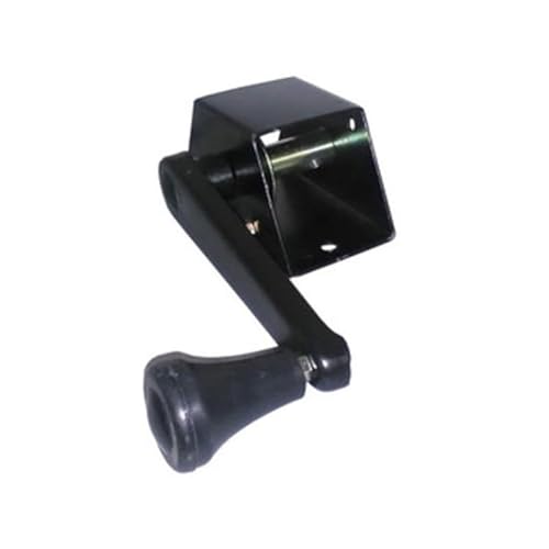 BricoShopping® Seilwinde für Ampelschirm, universeller Ersatz, Griff für Gartenschirme, aus Holz oder Aluminium, 3 x 3, 3 x 4, Seilwinde mit manueller Kurbel (Jr ohne Kabel)
