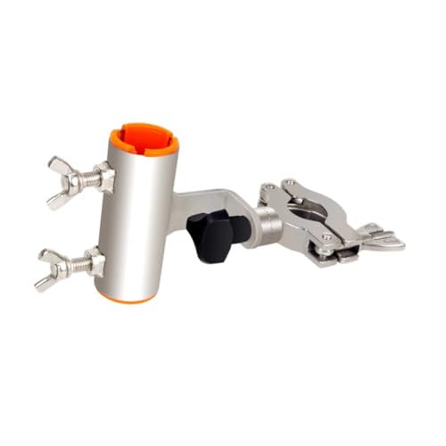 Guangcailun Schirmständer, Angelrutenhalter, Stuhlklemme – Robuste Konstruktion für Stabilität beim Angeln im Freien – Material: Edelstahl