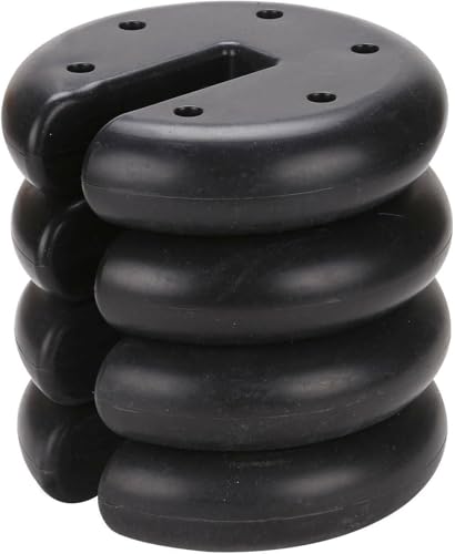 Generisch 4er-Set Gewichtsplatten pavillon Gewichte Partyzelt-Zubehör, Outdoor-Zeltbasis, Sonnenschirmständer