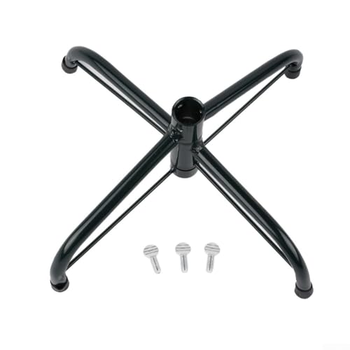 Weihnachtsbaumständer mit klappbarem Eisenstativ und Metall-Basishalterung für künstliche Bäume bis zu 1,8 m Höhe und Gewicht bis zu 13 0,9 kg, einfach zu montieren und zu sichern (A)