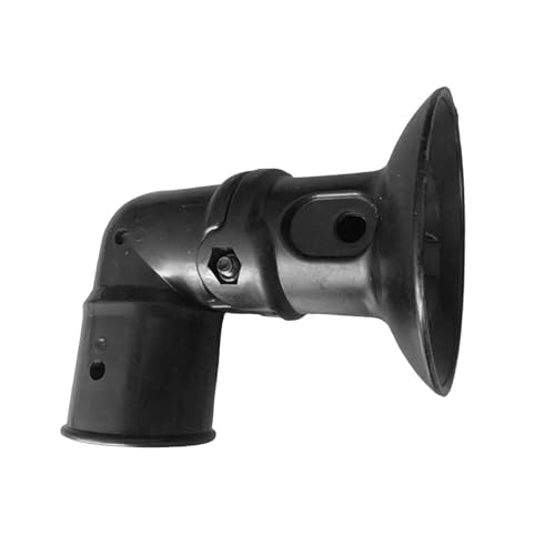 Azxcvbnm Terrassenschirme, Bananenform, Ellenbogen mit Hörnerkopf, Bananen-Regenschirme, Winkel-Adapter für beste Neigung und Klanggenuss im Freien