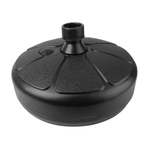 YARNOW Befüllbarer Sonnenschirmständer Schwarz Für Außenbereich Schirmständer Für Strand Robust Und Tragbar