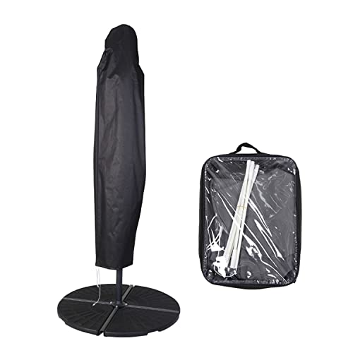 SVITA Sonnenschirm-Schutzhülle für 3m Ampelschirm Schirmhülle Abdeckhaube