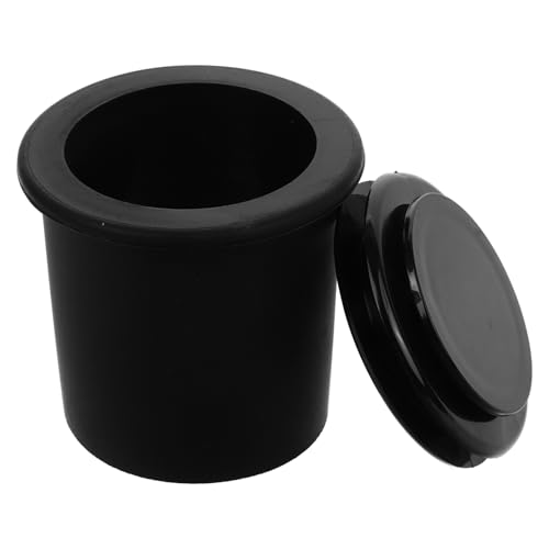 Supvox Patio Umbrella Wedge Plug und Lochring Set Rutschfester Sonnenschirmhalter für Terrassentisch Einfache Installation Wetterfestes Zubehör für Garten Balkon und Outdoor einsatz