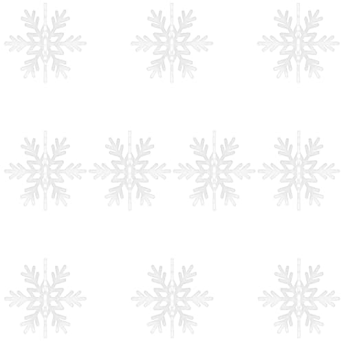 DEKKRYNFV Grüne Eichen Eisverzierung Weihnachtsbaumdeck Winterfest Arbeitsplattendekoration Set Mit 10 Tischdekorationen