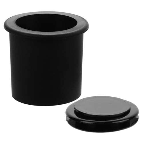 DEARMAMY Lochring und Schirmkeil Satz für Sonnenschirme Schwarzes Silikonmaterial Windfester Sonnenschirmhalter für Balkon und Garten Einfache Montage für Outdoor Terrassentische