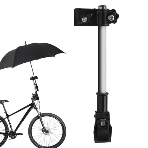 Fahrrad-Schirmständer, universelle Schirmhalterung, ausziehbarer Schirmhalter, schnell abnehmbarer Schirmständer, Roller-Schirmhalter, Motorrad-Schirmständer, Rollstuhl-Schirmständer, verstellbar