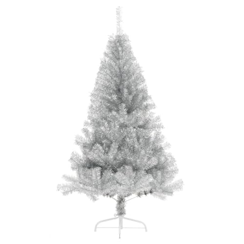 Weihnachtsbaum halb mit Ständer Silber 180 cm PET kangqiling344697
