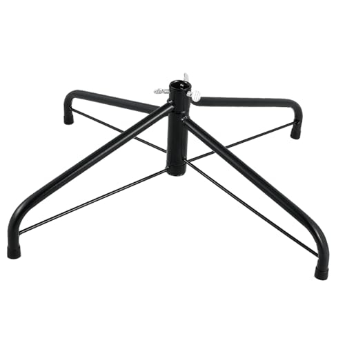 LABRIMP Weihnachtsbaumbasis Kleiner Christbaumständer Robuster Weihnachtsbaumständer Weihnachtsbaum Unterer Halter Baumständer Für Den Weihnachtsbaum Künstlich Dekoration Fuß Groß Schwarz