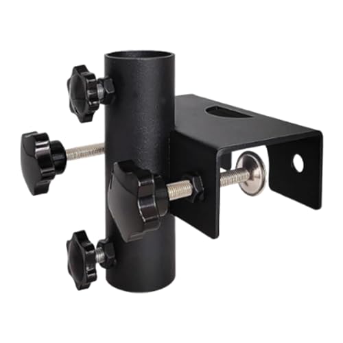 Terrassenschirmhalter, verstellbarer Schirmständer aus Metall, tragbarer, robuster Sonnenschirmständer für Terrasse, , Garten, Balkon, Dock