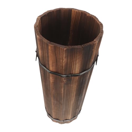 ABOOFAN Schirmständer Aus Holz Großer Schirmhalter Für Eingangsbereich Stabiler Schirmorganizer Dekorativer Schirmständer Für Flur Und Büro Vielseitiger Schirmhalter Für Lange Und