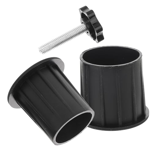 TOYANDONA 2 Stück Sonnenschirm Lochring Abdeckung mit Schraube UV und Wasserschutz Sonnenschirmständer Ersatzteil für Garten Terrasse Patio Schirmständer Zubehör