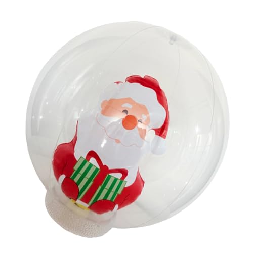 Pitadue 12 Stück Weihnachtsbaum-Deck für Feiertagsfeiern, Vorfälle, sichere PVC-Stoffe, Schnellaufblasanleitung (evtl. nicht in deutscher Sprache), Teil Ballonblase