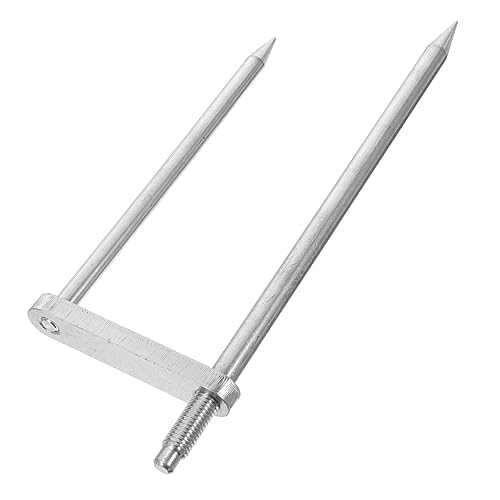 YARNOW Strand Regenschirm Reise Wagen Boot Schirmhalter Sonnenschirmständer Mit Rollen Sonnenschirmgewichte Spike Angelschirm Automatisch Rostfreier Stahl