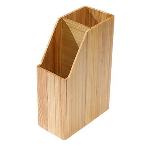 XXAD553TY Regenschirmständer Doppelschichtiger Schirmständer aus Holz, freistehender Schirmhalter, Mülleimer, Stock- und Gehstockhalter for Eingangsbereich, Zuhause, Büro Regenschirm Halter(Nature)