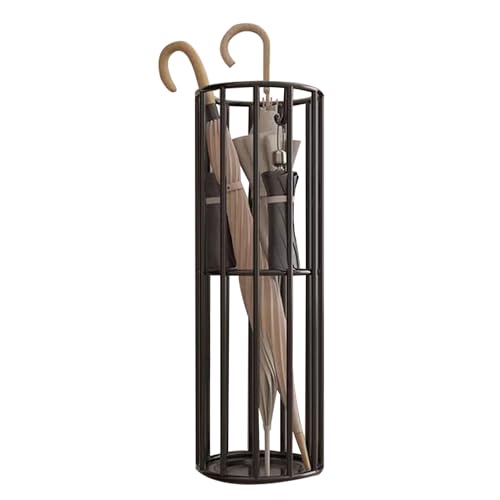 Vintage Metall Schirmständer Dekorativer Schirmhalter für Zuhause & öffentliche Räume Moderner Regenschirm Stilvolle Regenschirm-Aufbewahrungs lösung
