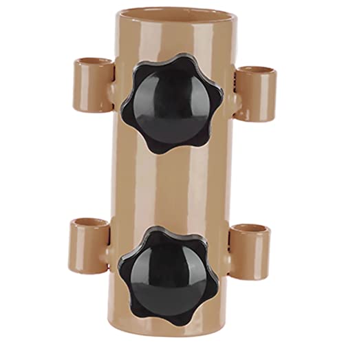 Toyvian Stahl Markisenstangenhalter Zeltstangenhalter Camping Sonnenschirmständer Einstellbar Doppelmutter Stabile Baldachinstangenbefestigu ng Outdoor Zubehör