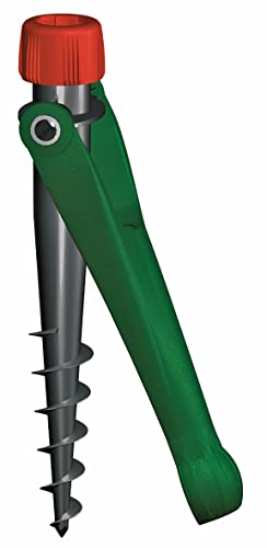 Krinner® Sonnenschirmständer Sonnenschirmhalter Vario Drill (für Strand und Wiese) - Made IN Germany