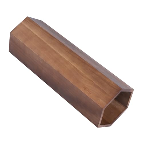 HOMOCONO Holz Schirmständer Platzsparend Dekorativer Regenschirmhalter für Eingangsbereich und Robust Schirmhalter aus Holz
