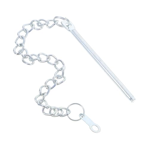 KONTONTY Pinkette Motorlift Motorkette Freitragender Sonnenschirmständer für die Terrasse Zubehör für Sonnenschirme Stabilisator für Terrassenschirme Hebekette Stahl Silver
