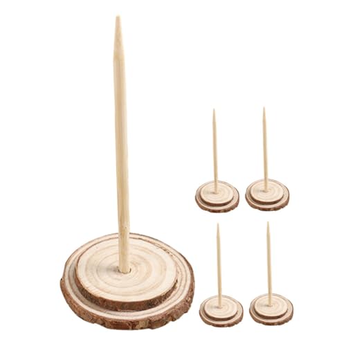 IMIKEYA 5st Weihnachtsbaumbasis Tisch Weihnachtsbaum Weihnachtsbaumständer Künstlicher Christbaumständer Ersatz Eines Künstlichen Baumständers Weihnachtsbaum Aus Filz Baumhalter Beige