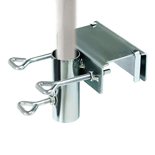 Garten-Sonnenschirmhalter -Clip – Metall-Regenschirmklemme – Regenschirmklemme für Strand, Hof, Balkon, Deck, Boote