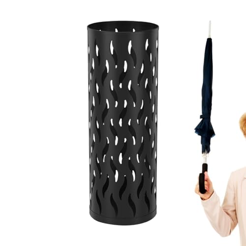 Schirmständer – Schirmständer für Eingangsbereich, Stockhalter, Eingangsständer, große Kapazität aus Holz für Zuhause, Büro, Innenbereich, Geschäftsschlafsaal, Eingang