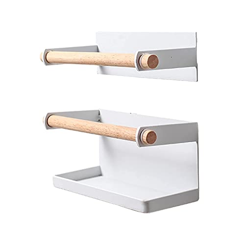 GUIXAN Schirmständer, Schirmhalter, Schirmaufbewahrung, Schirmständer, wandmontierter Schirmständer aus Eisen und Holz, Schirmständer für Eingang, Schlafzimmer oder Flur, Schirmständer/We