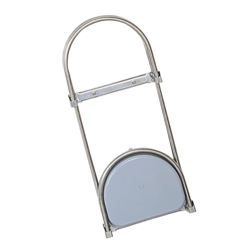 BESPORTBLE Wandmontierter Regenschirmhalter aus Edelstahl Klappbarer Platzsparender Schirmständer in Silber und Langlebiger Wandregal für Zuhause Büro Hotel und Balkon