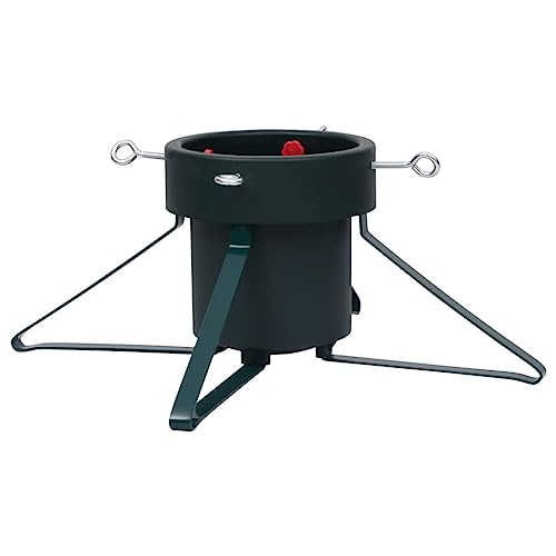 vidaXL Christbaumständer Weihnachtsbaumständer Tannenbaumständer Baumständer Weihnachtsbaumhalter Weihnachtsbaum Ständer Halter Schwarz 46x46x19cm