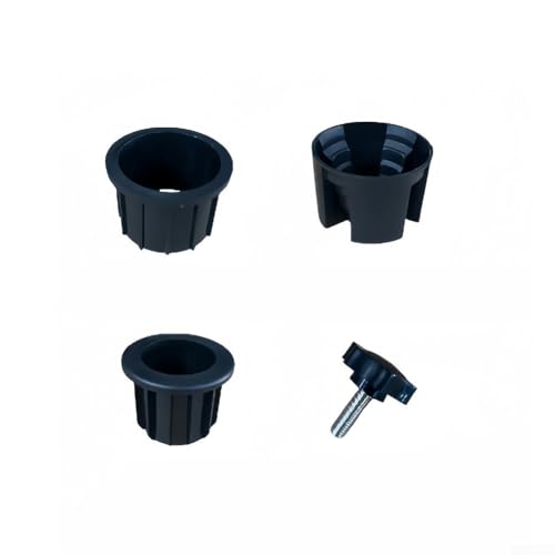 Jotekonoby Sonnenschirm-Basishalteru ngs-Set, Outdoor-Gartenmöbel-Zube hör, Kunststoff-Rohrhülsen-Be festigungsschrauben, Reduzierringe für Sonnenschirmständer-Stab ilität
