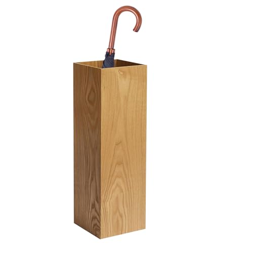 Opilroyn Schirmständer | Schirmständer aus Holz, Behälter für Gehstöcke | für Terrasse, Eingang, Büro, Garten, Wohnung, Zimmer, Eingang, Terrasse, Flur, Haus