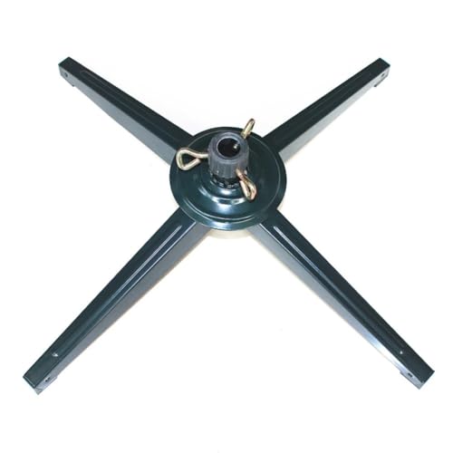 CashMuch Weihnachtsbaumständer für künstlichen Baum, zusammenklappbar, 65 cm Sockel mit 3,2 cm Rohrdurchmesser, robuste Eisenkonstruktion, einfache Montage