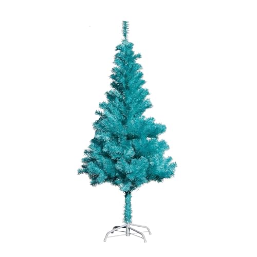 Mojawo Künstlicher Tannenbaum Weihnachtsbaum 60/150/180 cm Christbaum inkl Ständer Türkis, Größen:150cm Mojawo Künstlicher Tannenbaum Weihnachtsbaum 60/150/180 cm Christbaum inkl Ständer Türkis, Größen:150cm