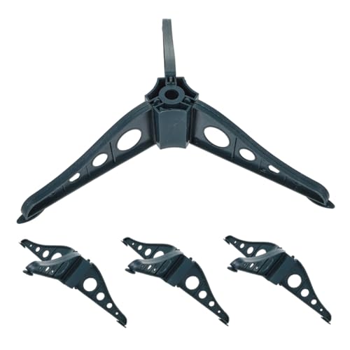 VALICLUD 4stücke Weihnachtsbaumständer Korb aus Abs für Stabile Weihnachtsbaumhalterung Baumständer für Künstliche Weihnachtsbäume mit Sicherer Fixierung Weihnachtsbaumfuß aus Robustem