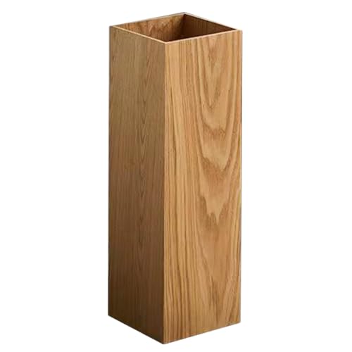 Moderner Schirmständer aus Holz für Eingangsbereich, Flur, Hotel, Lobby, Büro, rechteckiges Design, große Größe (16 x 16 x 50 cm) Moderner Schirmständer aus Holz für Eingangsbereich, Flur, Hotel, Lobby, Büro, rechteckiges Design, große Größe (16 x 16 x 50 cm)