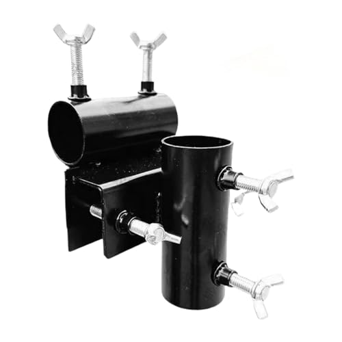 Folpus Outdoor-Schirmhalter, Terrassenschirmklemme, Schirmständer, Befestigung für Sonnenschirmhalter für Deck, Durchmesser 3.9 cm