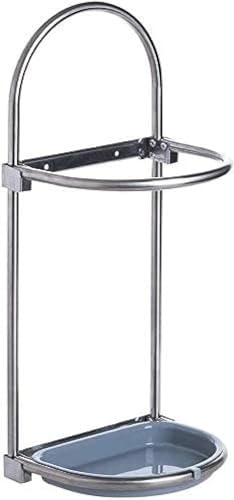 Schirmständer aus Edelstahl zur Wandmontage, für Küchenspüle, platzsparender Schirmhalter mit Drainage, langlebig und stilvoll