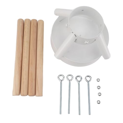 AKLOSIPY Weihnachtsbaumständer Basis N Tabletop Halter mit Holz oder Heimfeiertagdekoration