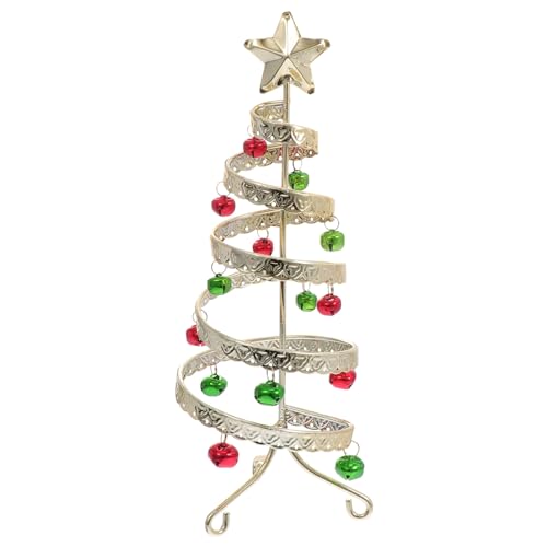 NOLITOY 1stk Weihnachtshänger Christbaumständer Weihnachtstisch Baum Ringaufhänger Tisch-Weihnachtsbaum Aus Metall Ausstellungsständer Für Zierbäume Mode Ornamente Schmiedeeisen