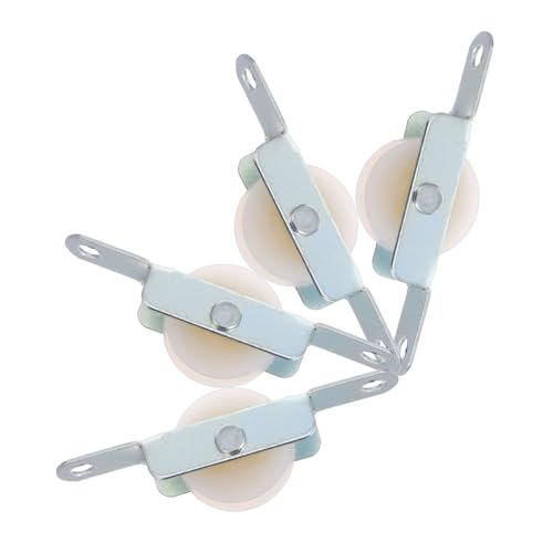 CIYODO 4Er-Pack Sonnenschirm Ersatzteile Seilrolle Gleitschlitten Für Outdoor Regenschirme Robust Und Langlebig Pulley Halterung Für Patio Ampelschirme