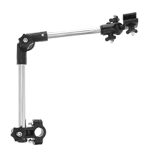 JOINPAYA Schirmständer Schirmhalterung Einziehbar Klappbar Schwarz Fahrrad Lenker Montage Regen Sonnenschutz Praktisch Langlebig