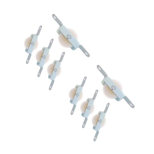Sosoport 2 Sätze Zubehör Für Outdoor-regenschirme Ersatzteile Für Sonnenschirme Rollen Für Möbeltüren Schiebetürrollen Tauschen Screen-Door-ersatz Schirmständer Basis Pp 4er-Pack*2