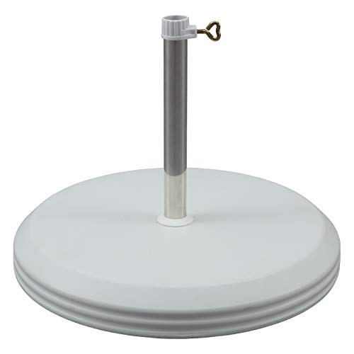 Vispronet Sonnenschirmständer Betonfuß ø 45 cm/20 kg für Rohr ø 25 mm Sonnenschirme ? Sonnenschirmhalterung