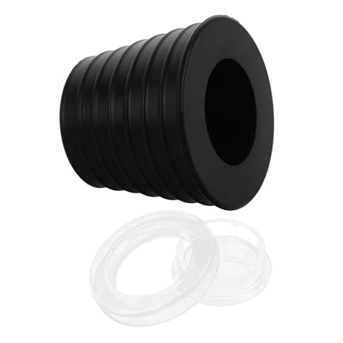 OFFSCH Outdoor Patio Sonnenschirmloch Stecker mit Schirmkeil und Transparentem Schirmlochring Inkl Abdeckung Wetterfester Sonnenschirmhalter für Terrassentisch Langlebig und Leicht zu