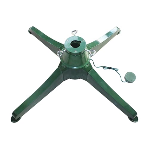 Moderner Weihnachtsbaumständer - | 360°-Drehung Alle 70 Sekunden | Für 3 M/1,18 Zoll Unter Dem Stammdurchmesser 3,2 Cm/1,26 Zoll Künstliche Bäume | Elektrischer Weihnachtsbaumständer | Wiederaufladbar