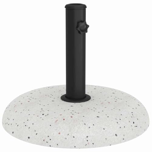 vidaXL Schirmständer für 37/42/52/58mm Stangen, weiß, aus Beton, 20 kg. Robuster Sonnenschirmständer für draußen, modernes Design, ideal fürs Gartenzubehör und als Stabilizer für die Terrasse. vidaXL Schirmständer für 37/42/52/58mm Stangen, weiß, aus Beton, 20 kg. Robuster Sonnenschirmständer für draußen, modernes Design, ideal fürs Gartenzubehör und als Stabilizer für die Terrasse.